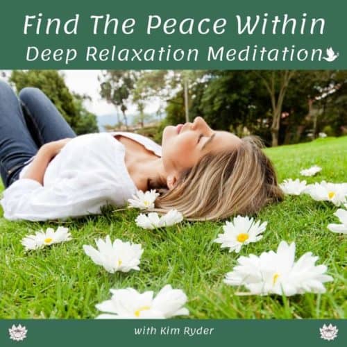 Find The Peace Within by Kim Ryder
