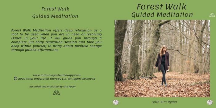 Forest Walk Guided Meditation Full cover - Kim Ryder